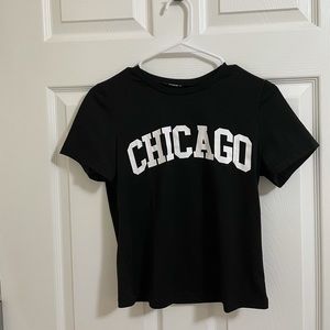 SHEIN Chicago Graphic Tee